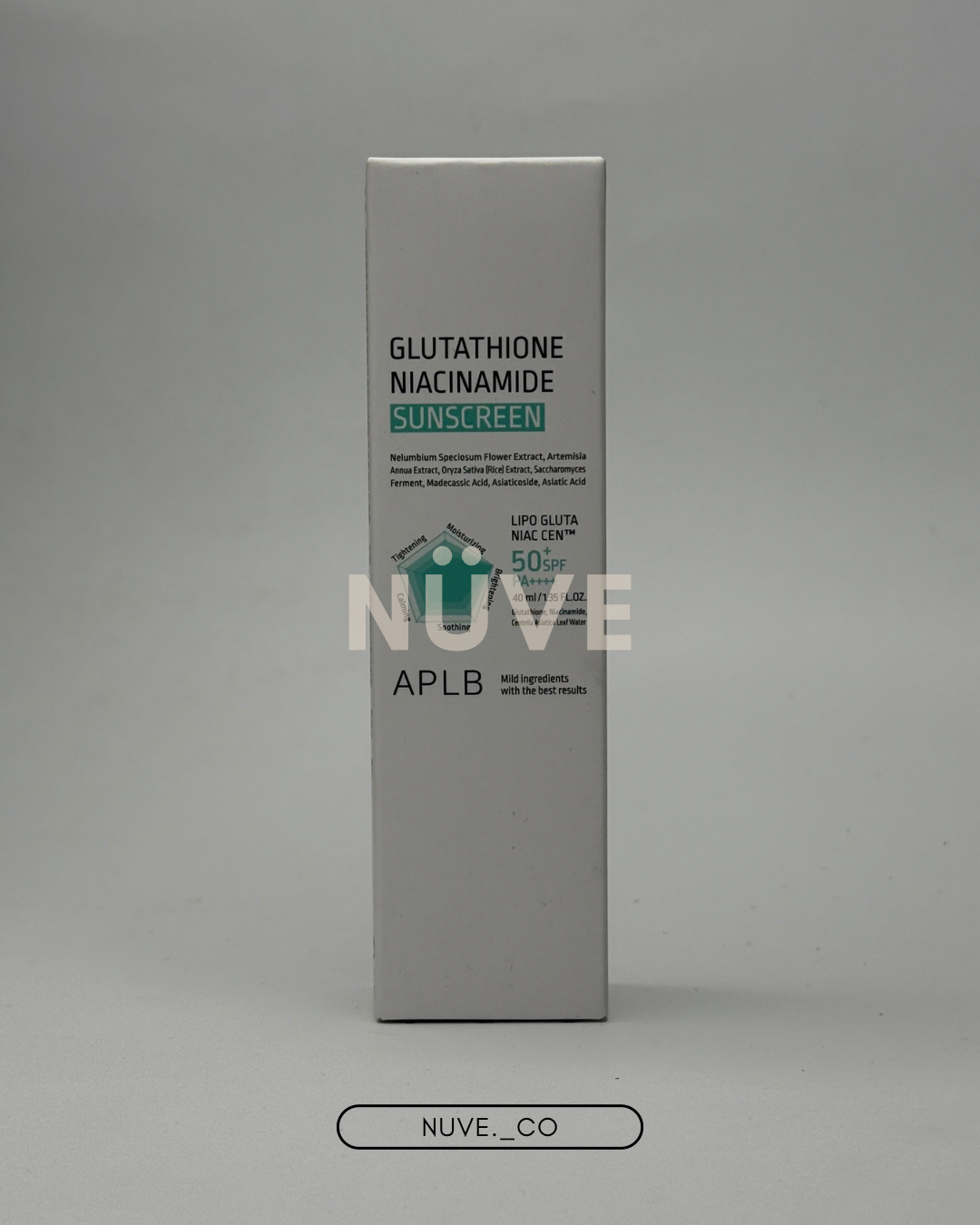 APLB Glutathione Niacinamide Sunscreen 40ml