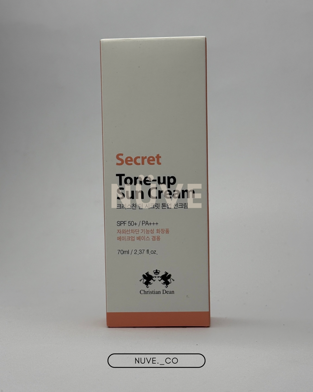 Christian Dean Secret Tone Up Sun Cream 70ml