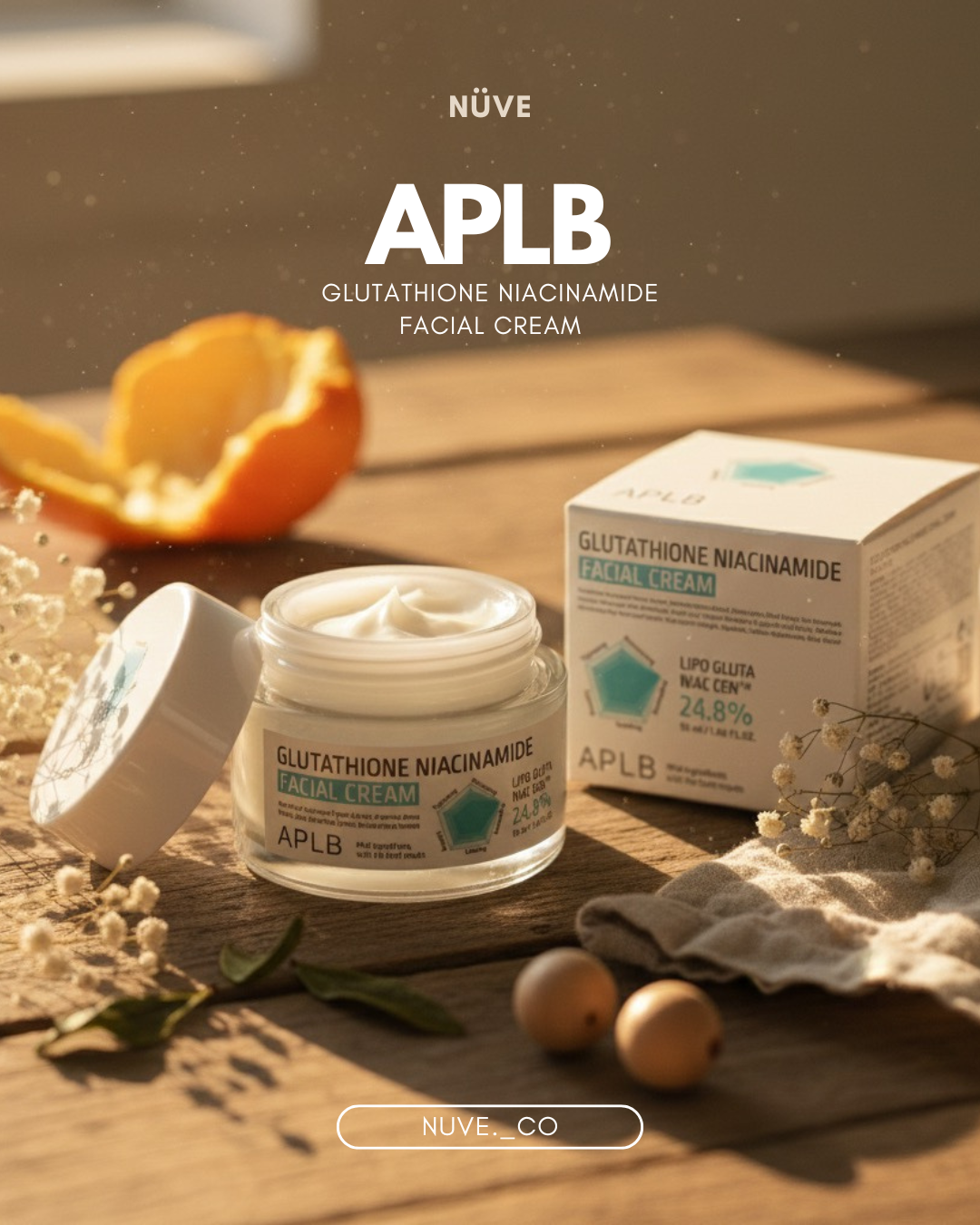 APLB Glutathione Niacinamide Facial Cream 55ml