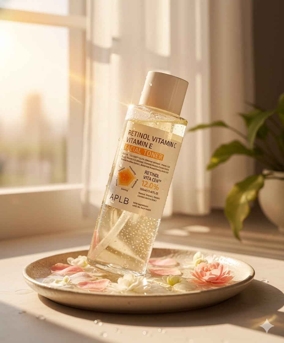 APLB Retinol Vitamin C Vitamin E Facial Toner 160ml