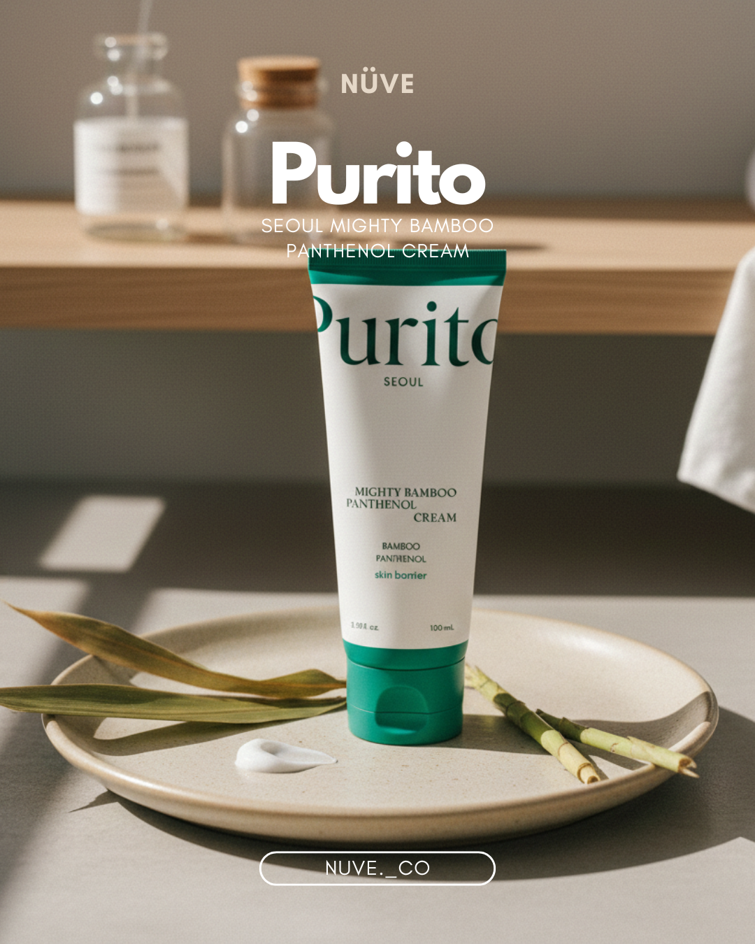 Purito Seoul Mighty Bamboo Panthenol Cream (100ml)