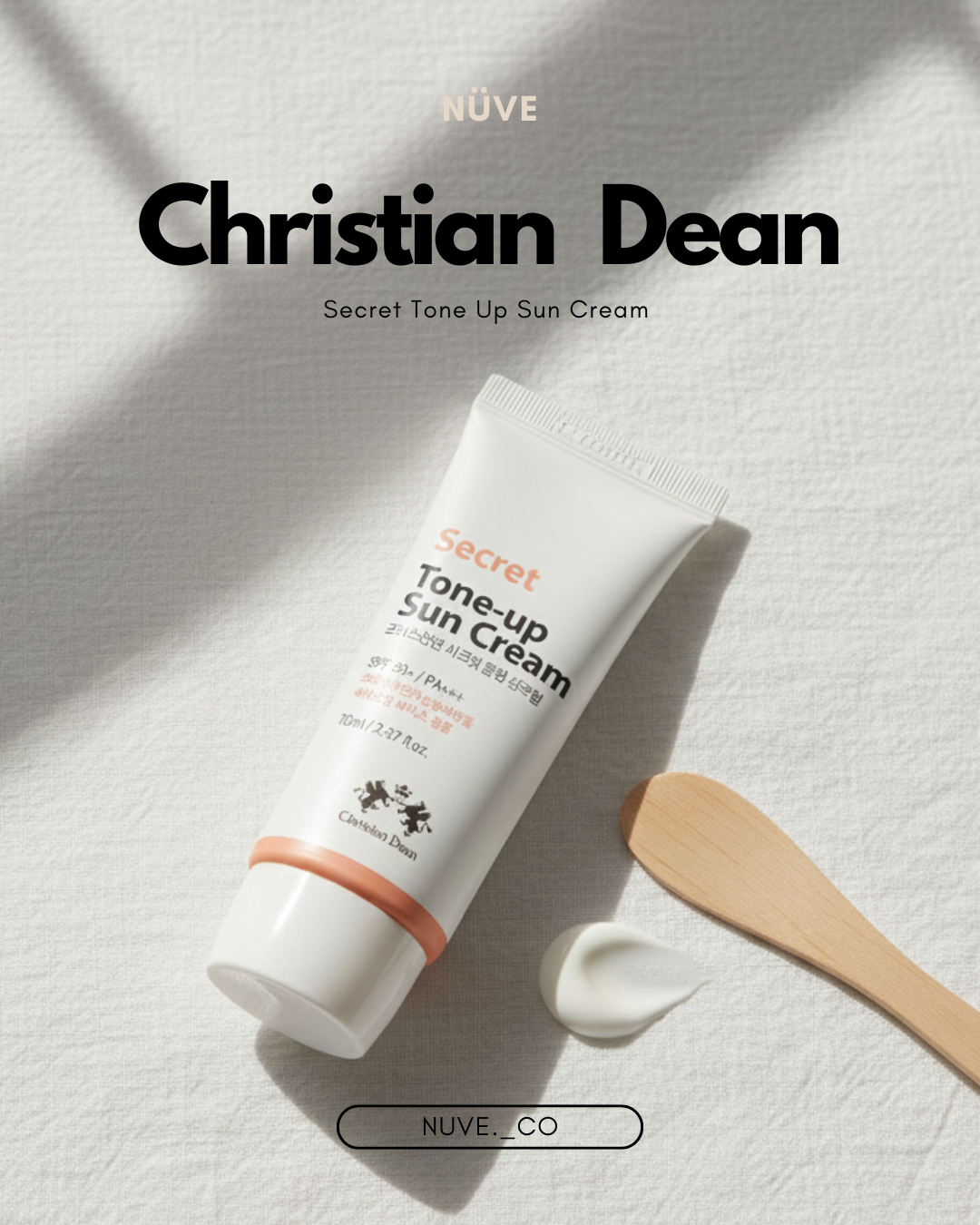 Christian Dean Secret Tone Up Sun Cream 70ml