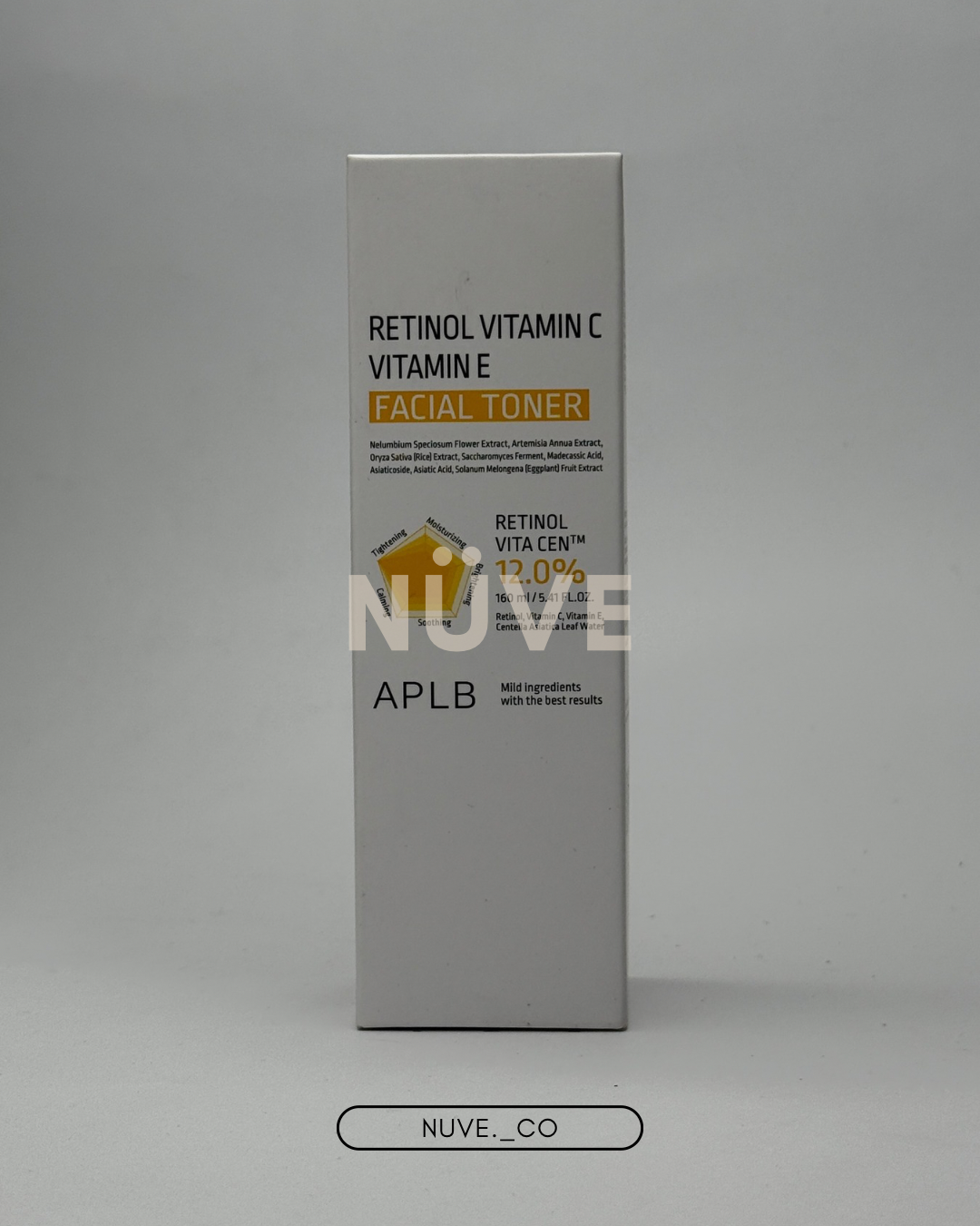 APLB Retinol Vitamin C Vitamin E Facial Toner 160ml