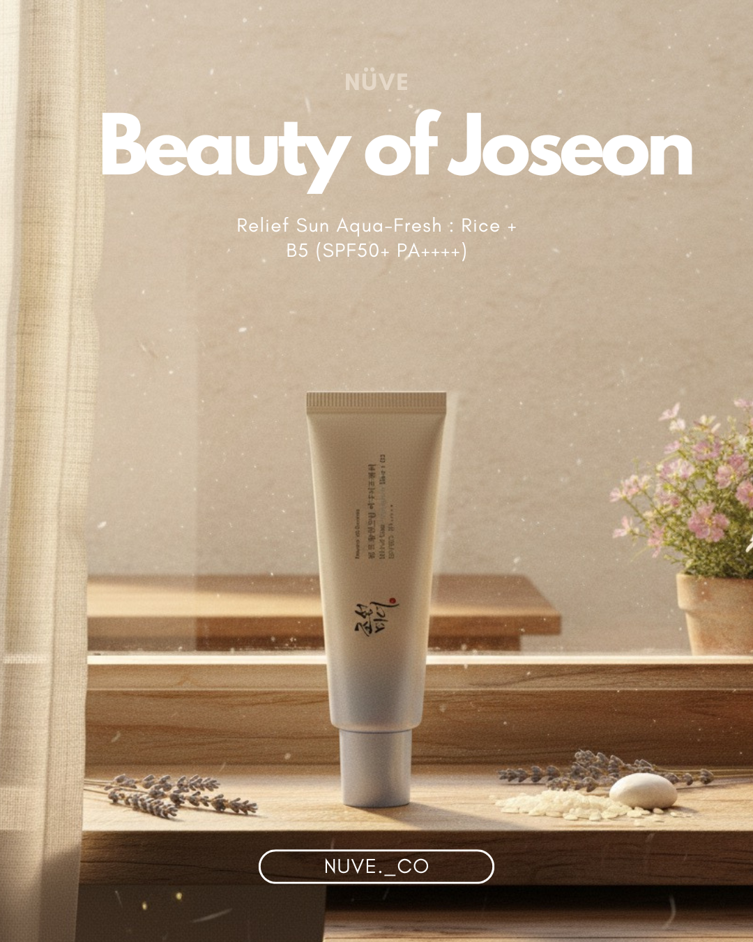 Beauty of Joseon Relief Sun Aqua-Fresh : Rice + B5 (SPF50+ PA++++)